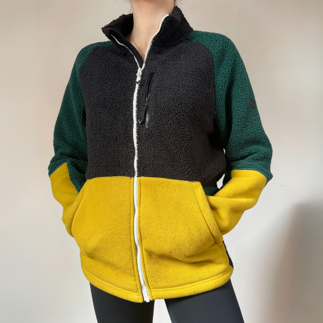 Yellow and black fleece on sale