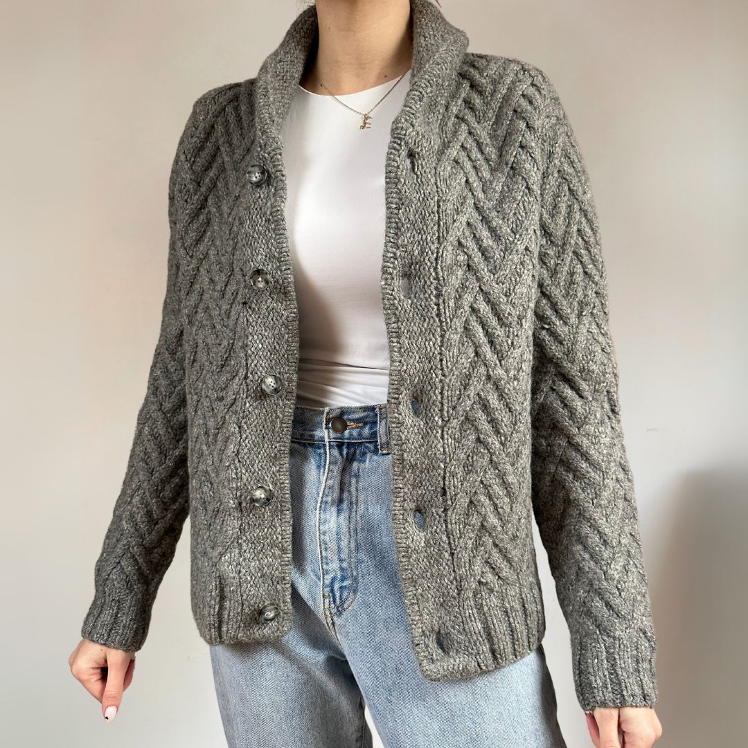 Hand Knitted Cardigan UK8