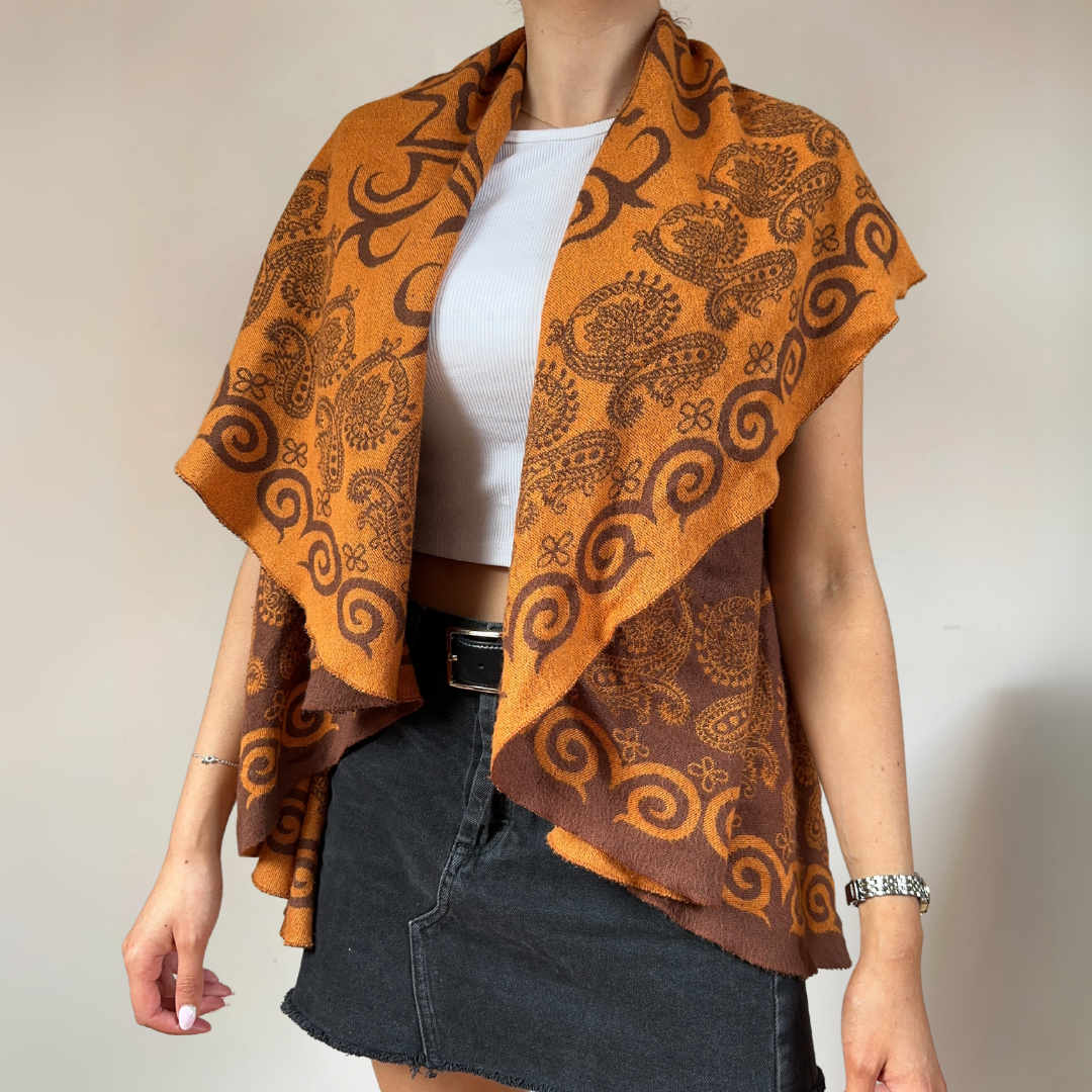 100% Cashmere Pashmina Size UK12