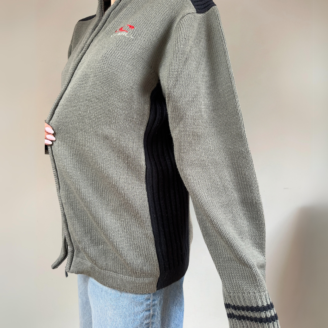 O'Neills Y2K Zip Jumper Mens Size L