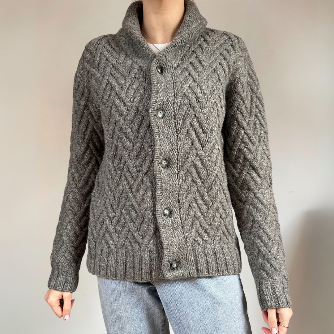 Hand Knitted Cardigan UK8