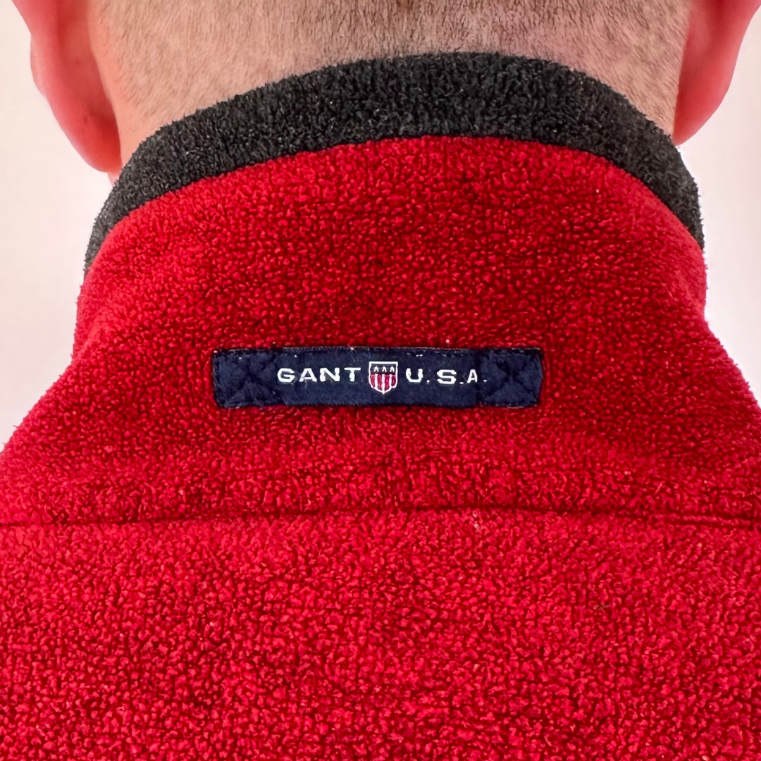 Vintage GANT Half Zip Fleece Size L