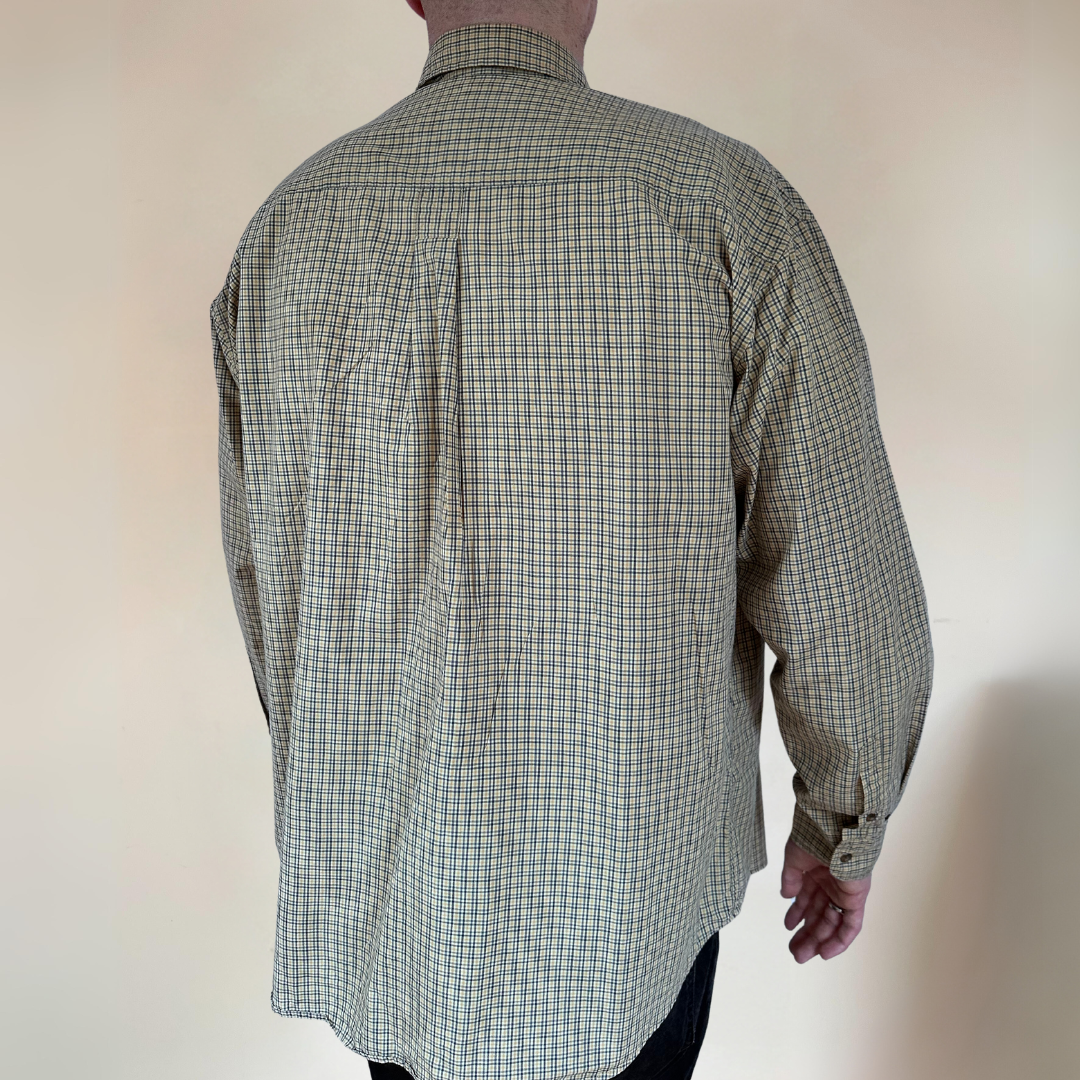 Timberland Plaid Mens Shirt Size XL