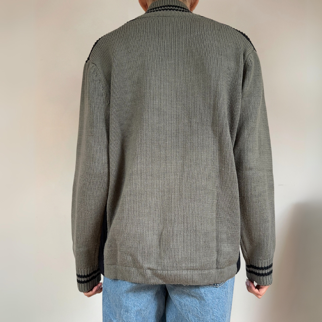 O'Neills Y2K Zip Jumper Mens Size L