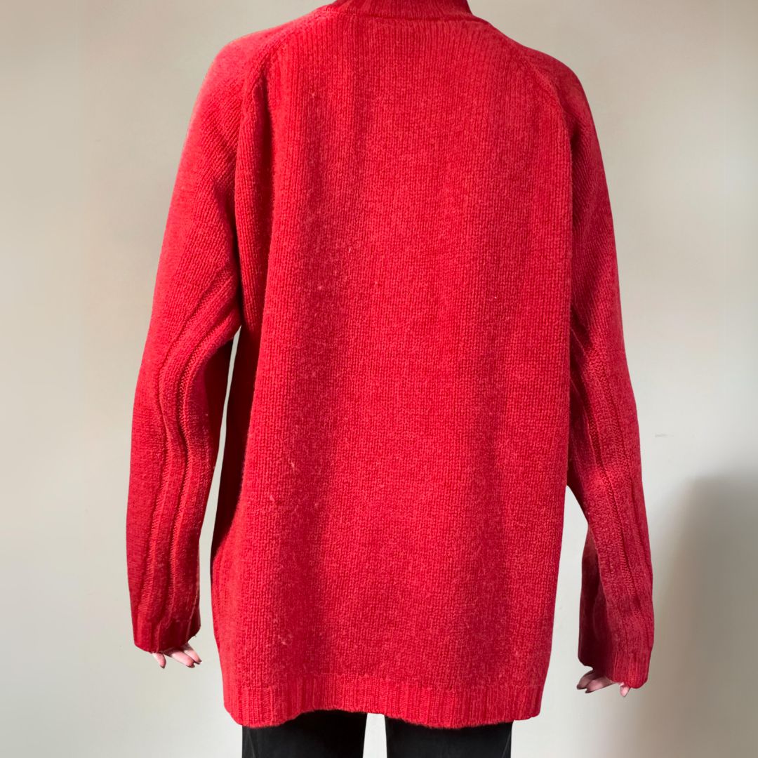 Think Pink Cosy Half Zip Jumper UK16