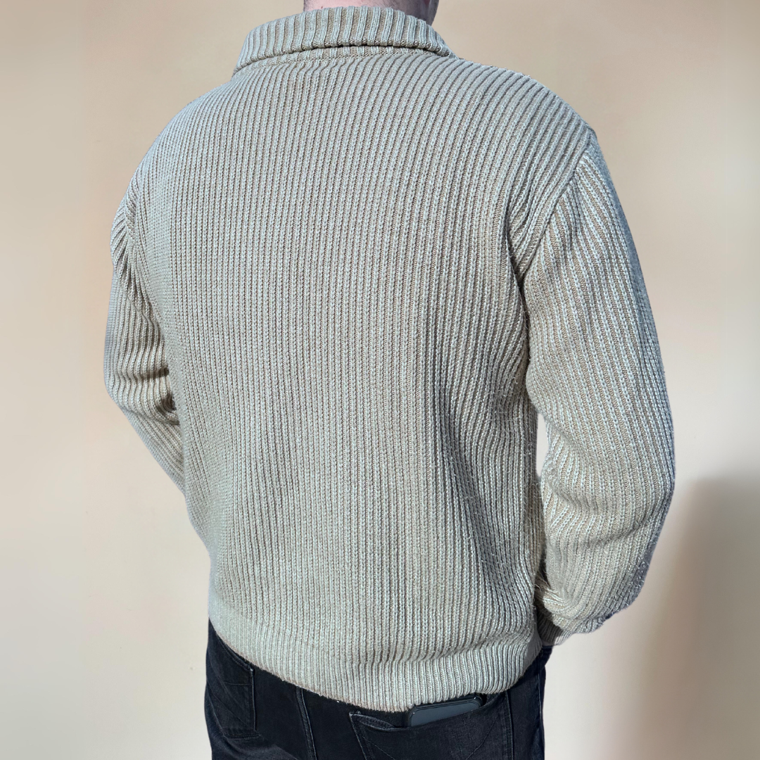 90s Adidas Nude Mens Zip Up Jumper Size XL