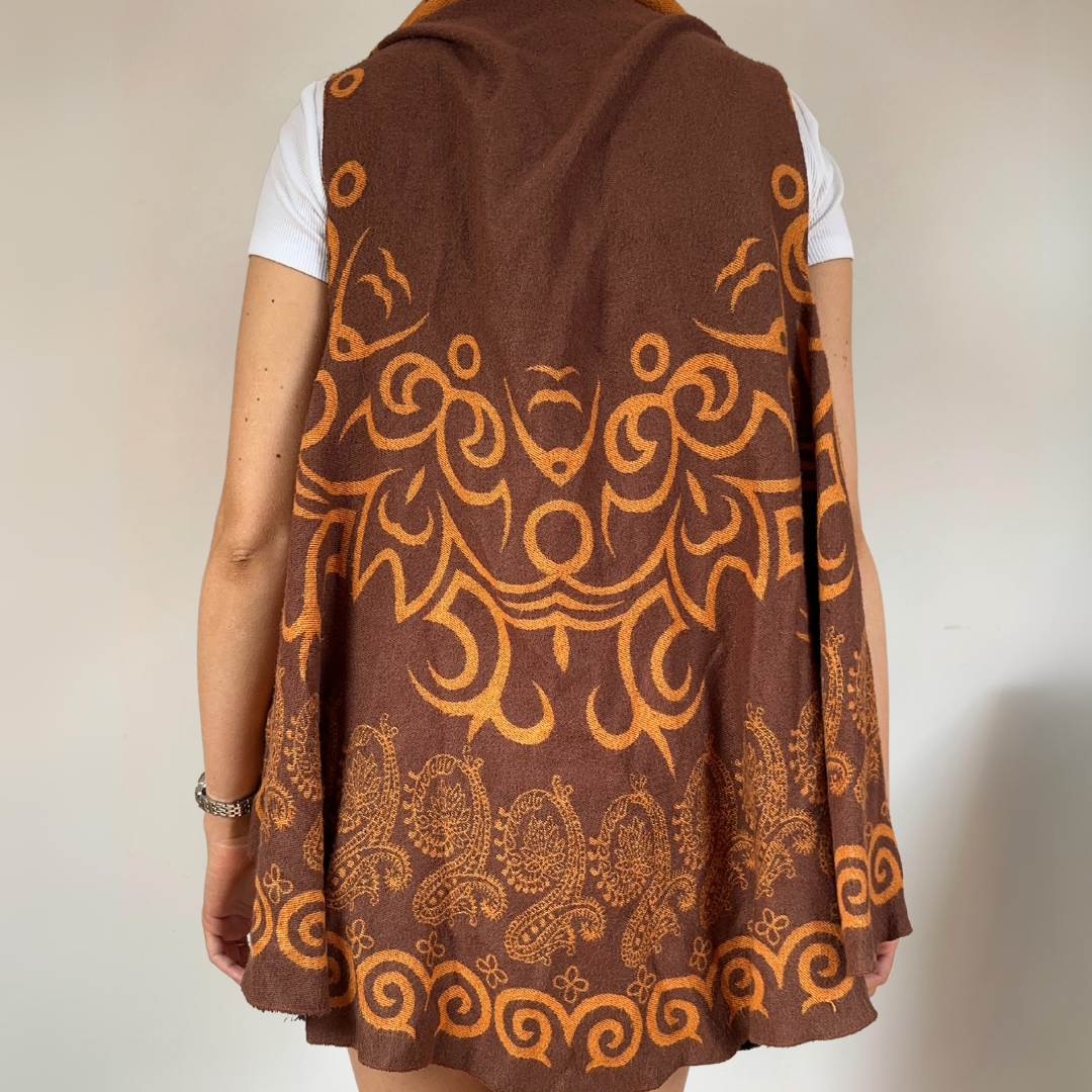 100% Cashmere Pashmina Size UK12