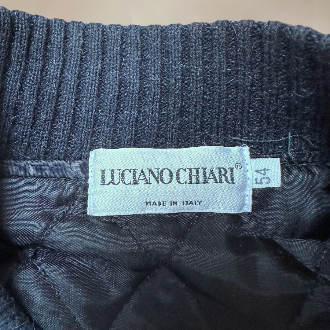 Wool & Mohair Mix Italian Mens Jacket Size L