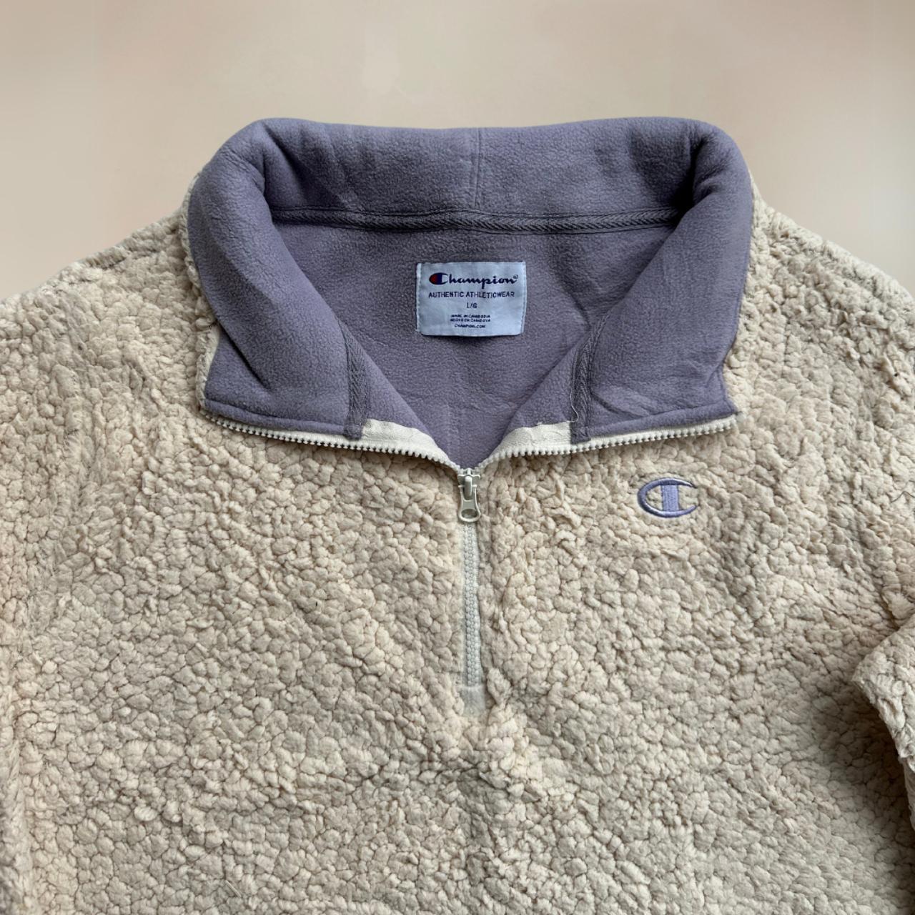 Champion Half Zip Fleece Size L