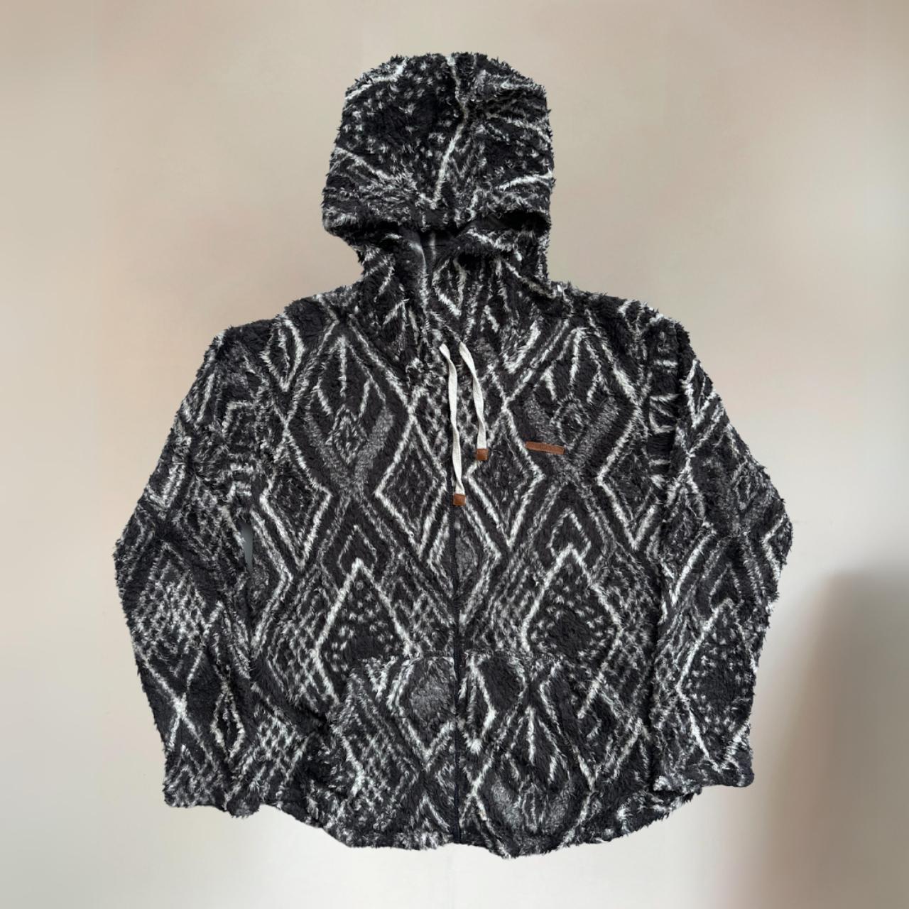 Funky Vintage Fleece Hoodie Size L