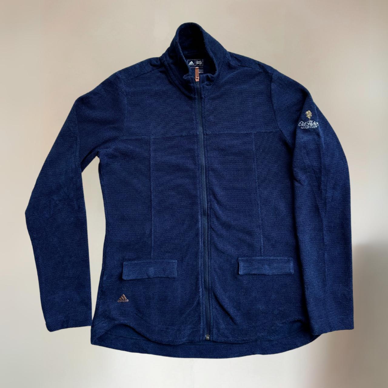 Navy Adidas Sports Jacket Size L