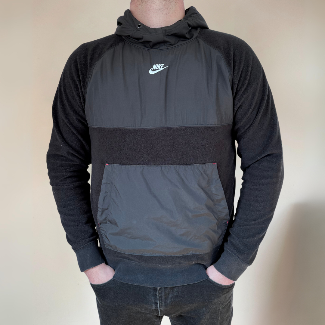 Nike Black Fleece Hoodie Mens Size M