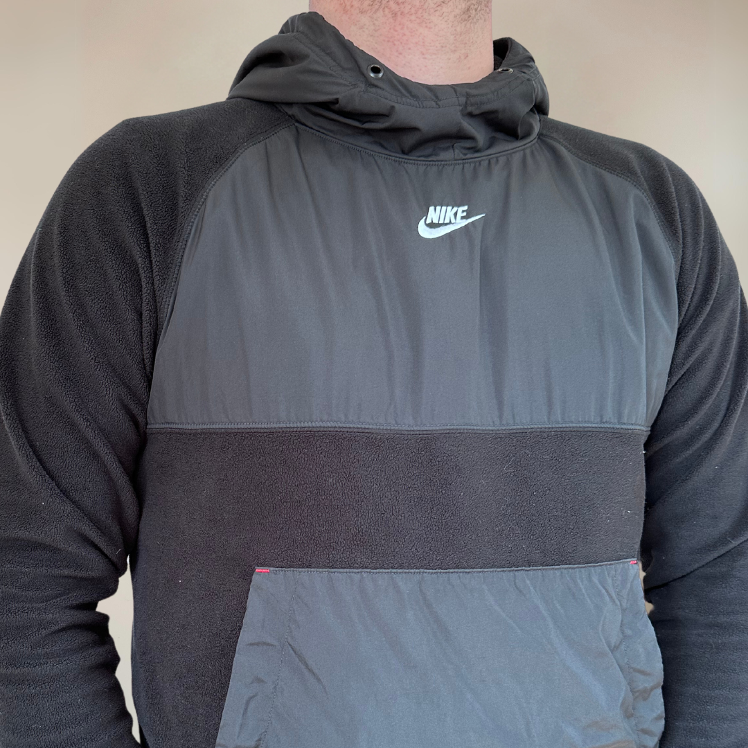 Nike Black Fleece Hoodie Mens Size M