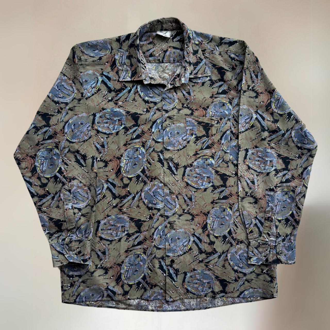 90s Funky Shirt Mens Size L – Vindee Vintage