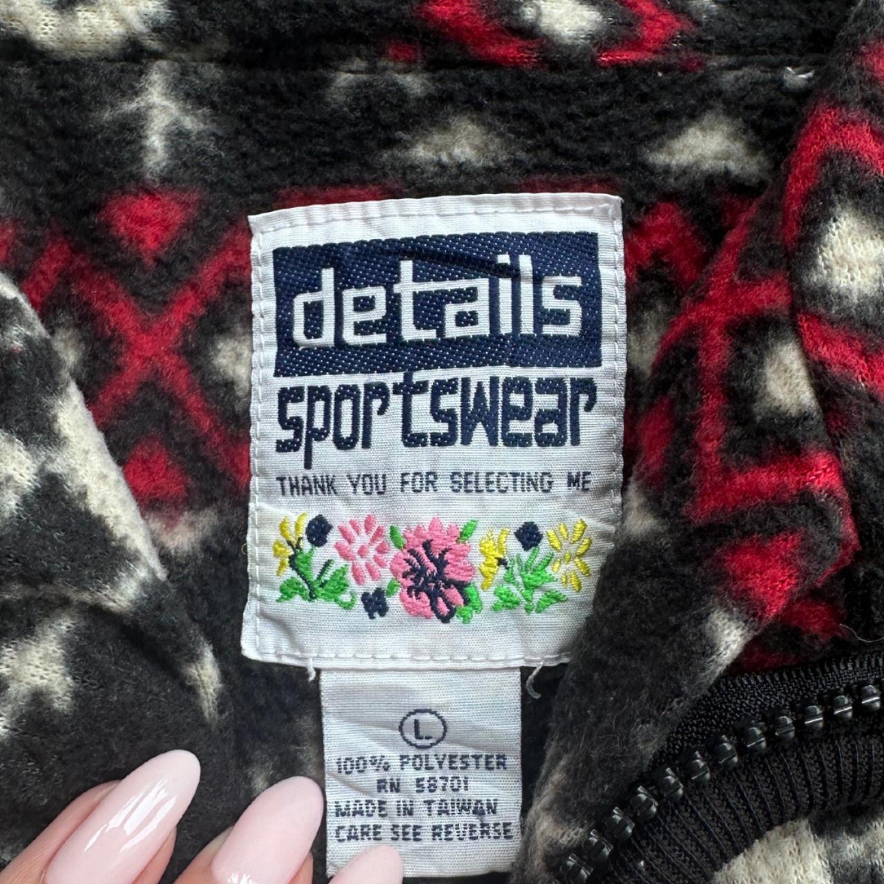 Funky Vintage Fleece Size L