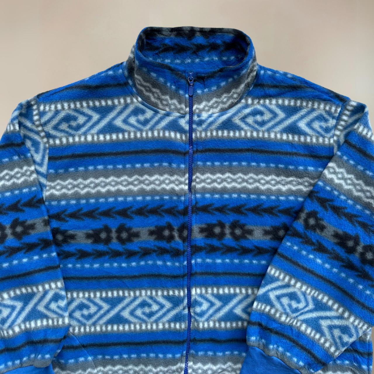 Blue Funky Fleece Size XL