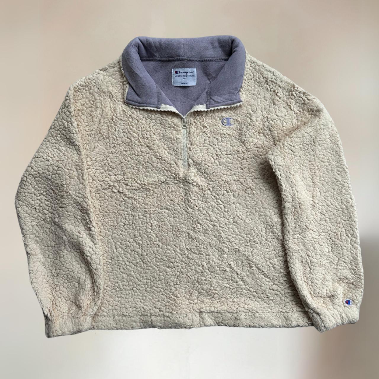 Champion Half Zip Fleece Size L
