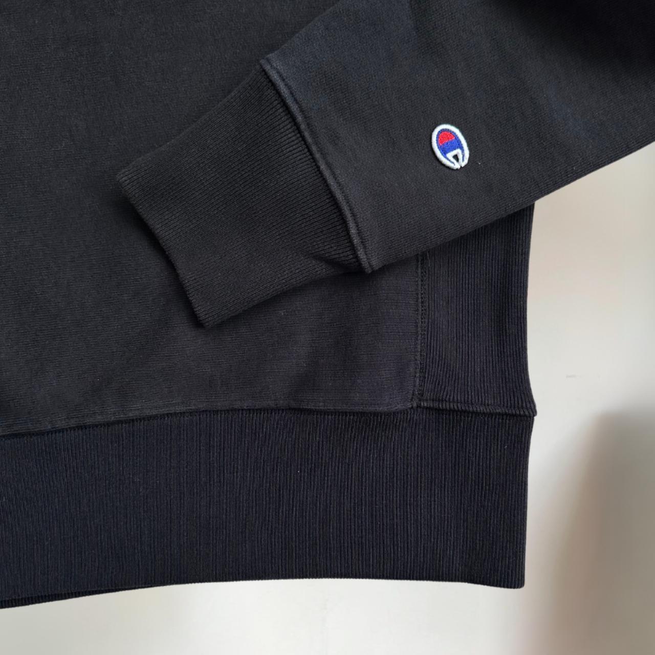 70s Champion Black Sweatshirt Size M