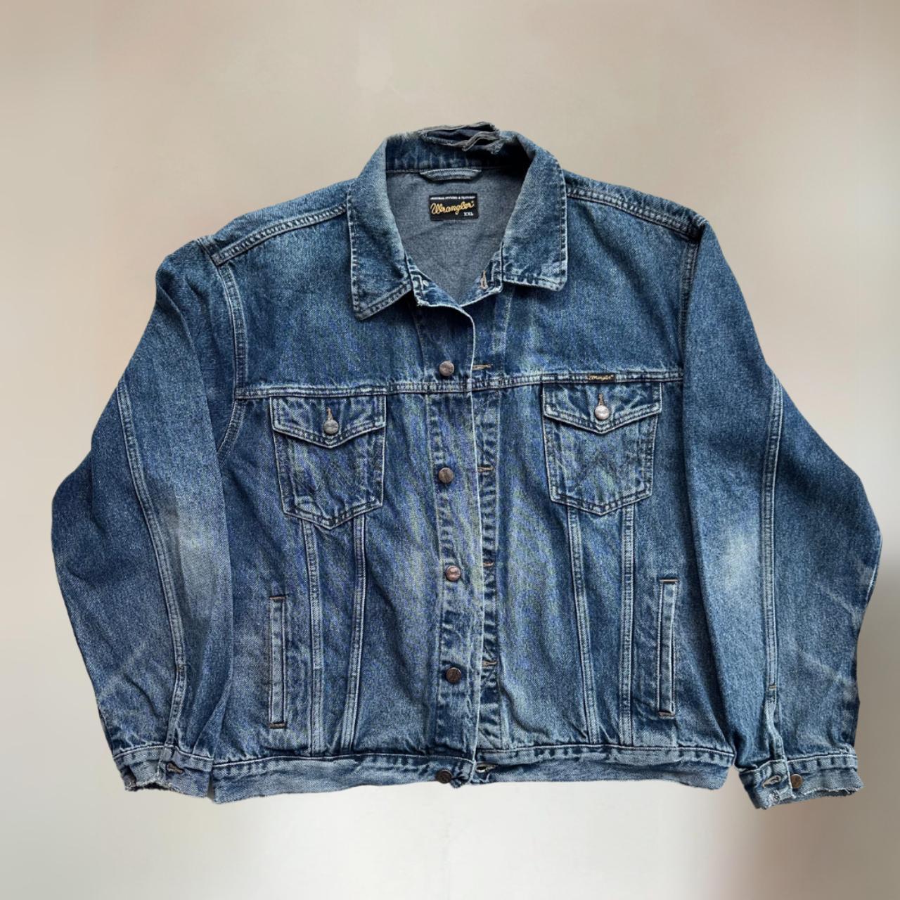 70s Wrangler Vintage Denim Jacket Size XXL