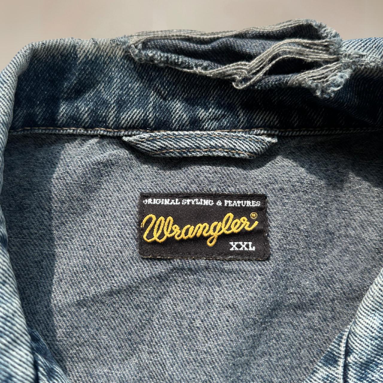 70s Wrangler Vintage Denim Jacket Size XXL