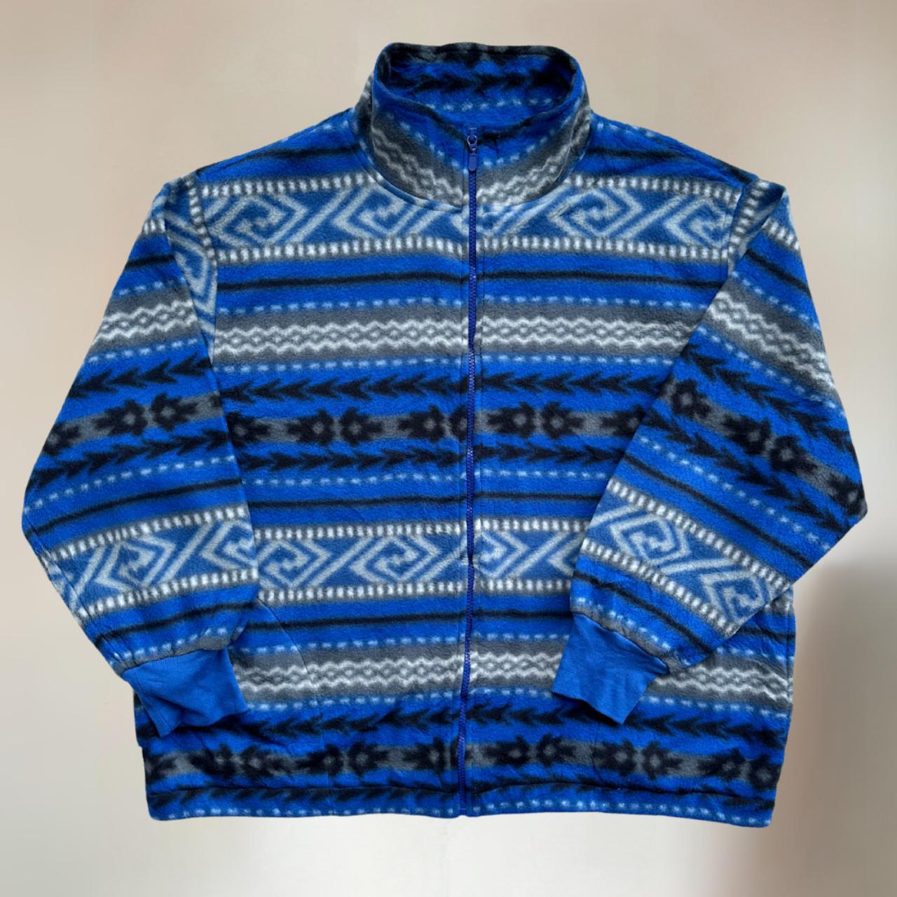 Blue Funky Fleece Size XL