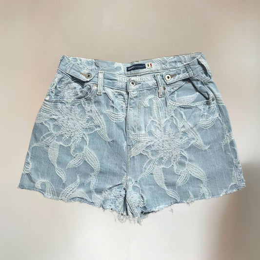 Levi's Denim Women's Floral Shorts UK14