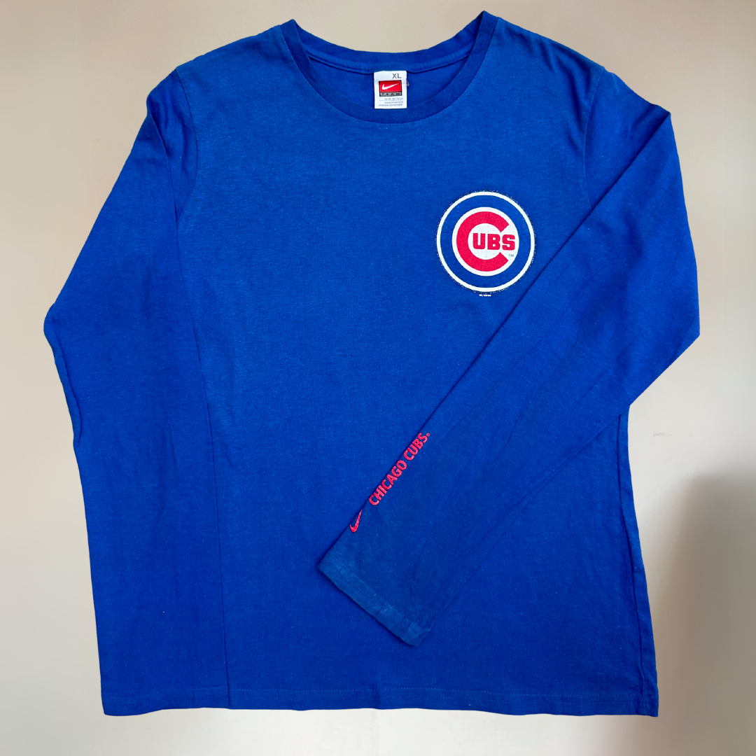 Chicago Cubs Mens Nike Top Size M