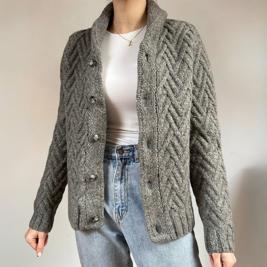 Hand Knitted Cardigan UK8