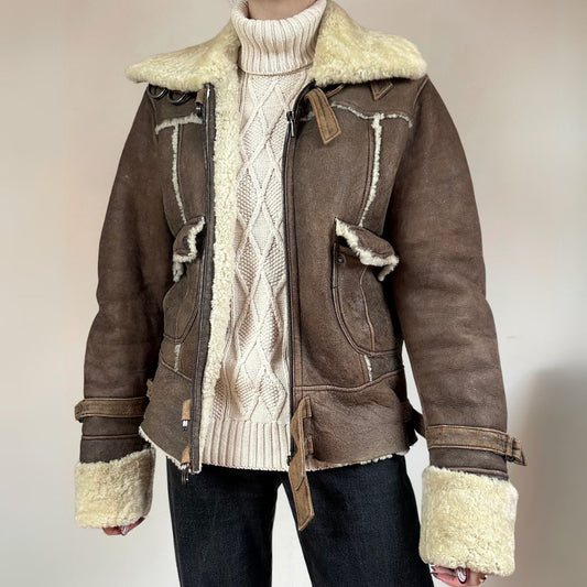 Vintage Shearing Jacket Size UK10