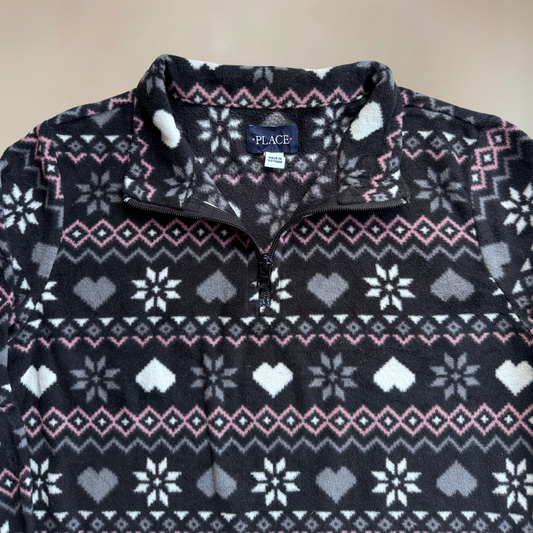 Funky Half Zip Womens Fleece Size UK6-8