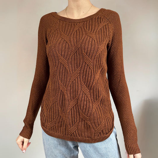 Cinnamon Brown Jumper UK12