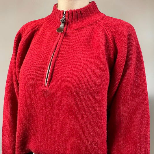 Think Pink Cosy Half Zip Jumper UK16