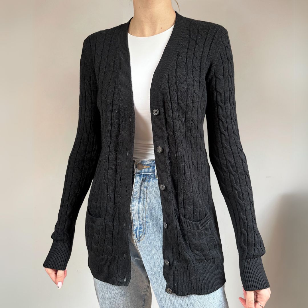 Banana Republic Black Cardigan UK12