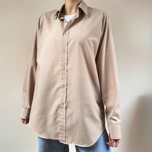 90s Vintage Nude Shirt Mens Size M