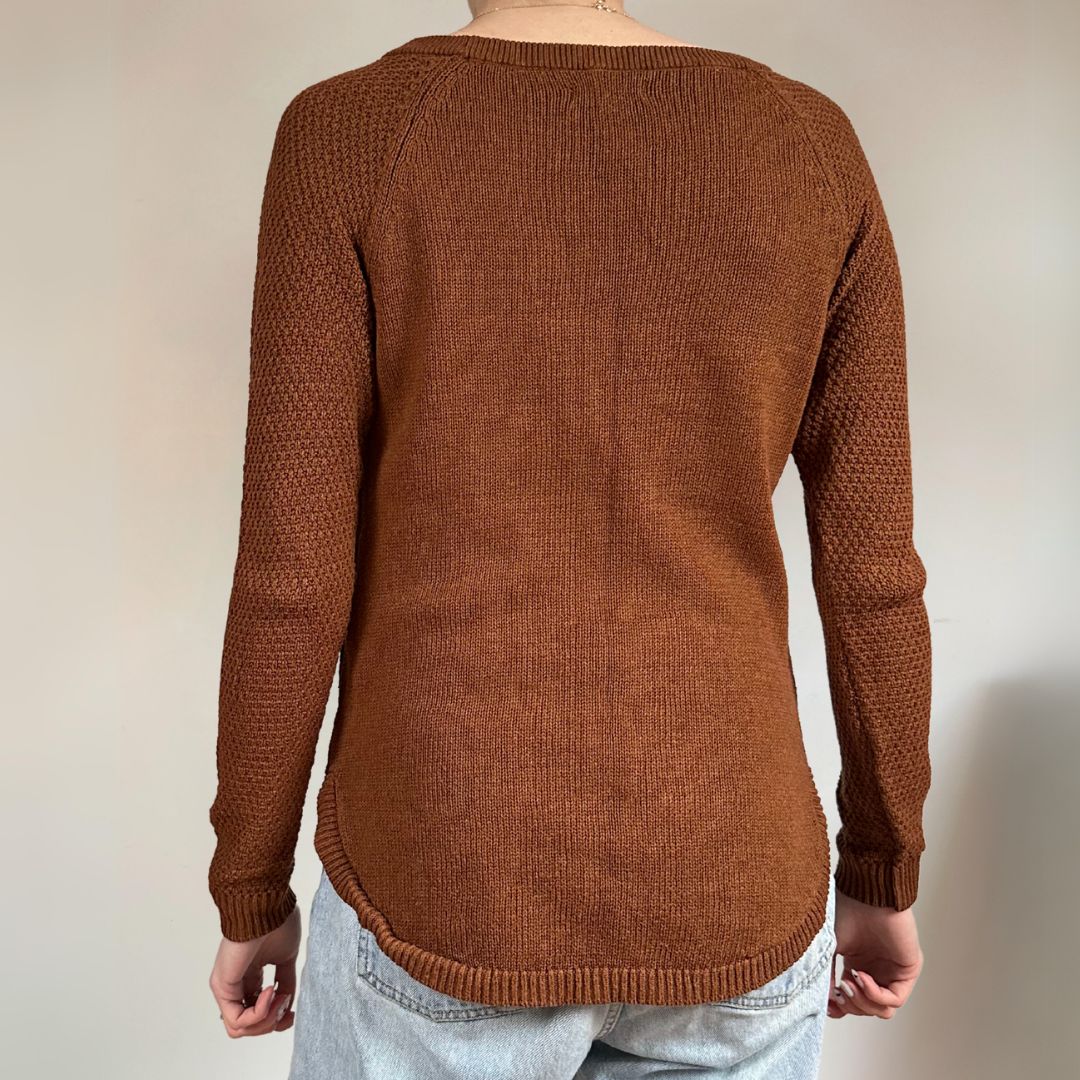 Cinnamon Brown Jumper UK12