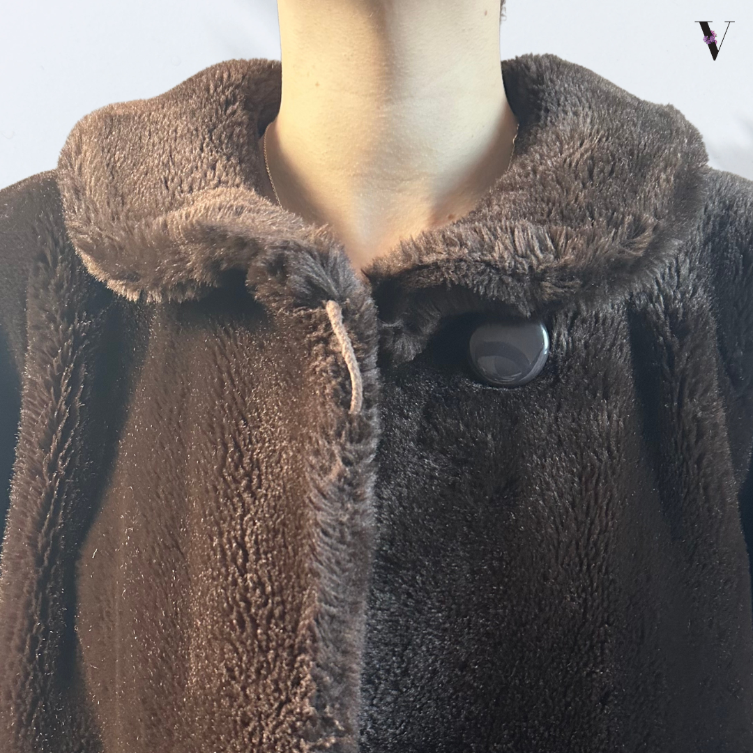 Vintage faux fur clearance coats uk