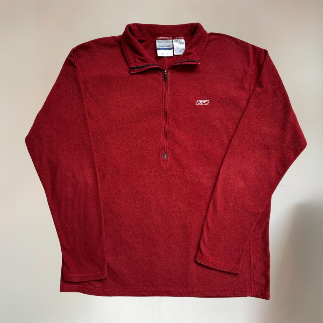 90s Reebok Half Zip Fleece Size L