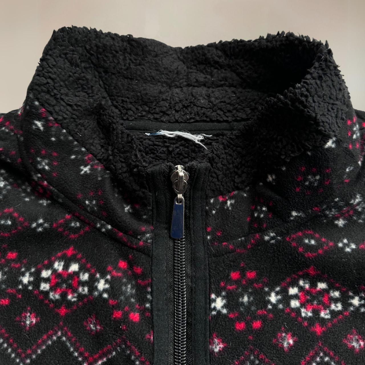 Funky Vintage Fleece Gilet Size L
