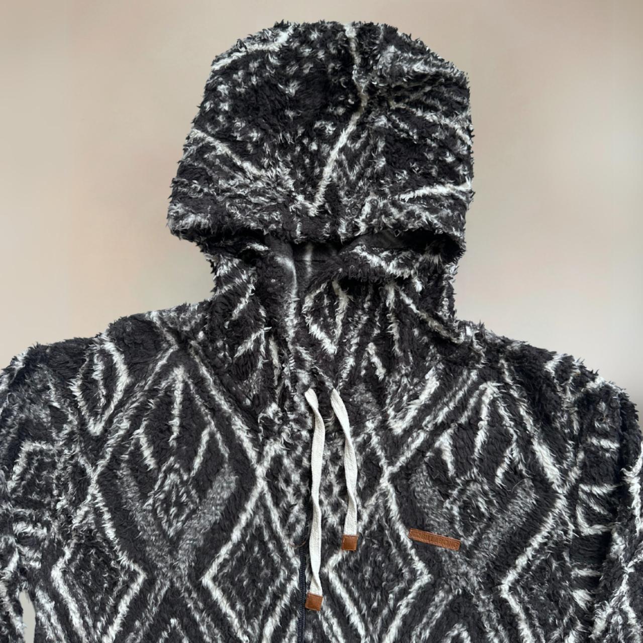 Funky Vintage Fleece Hoodie Size L