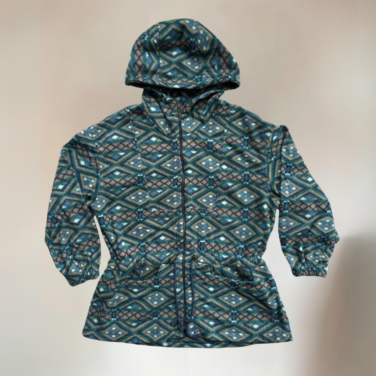 Funky Vintage Fleece Hoodie Size M