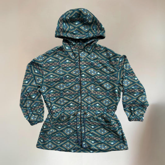 Funky Vintage Fleece Hoodie Size M