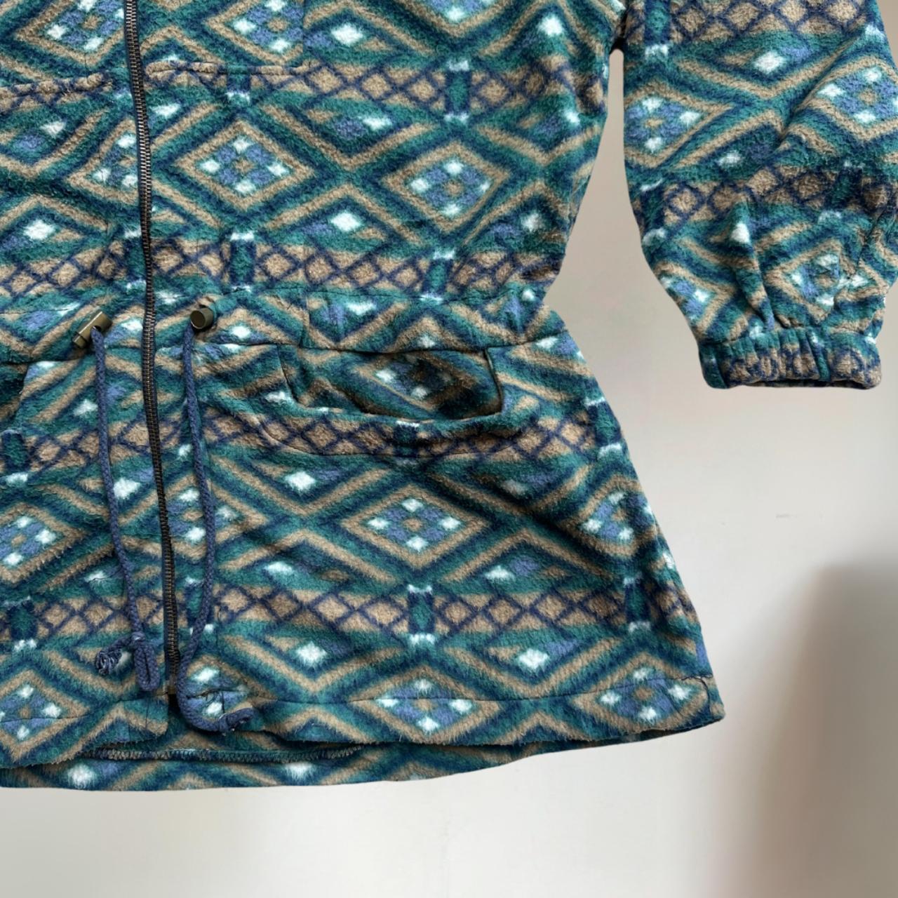 Funky Vintage Fleece Hoodie Size M