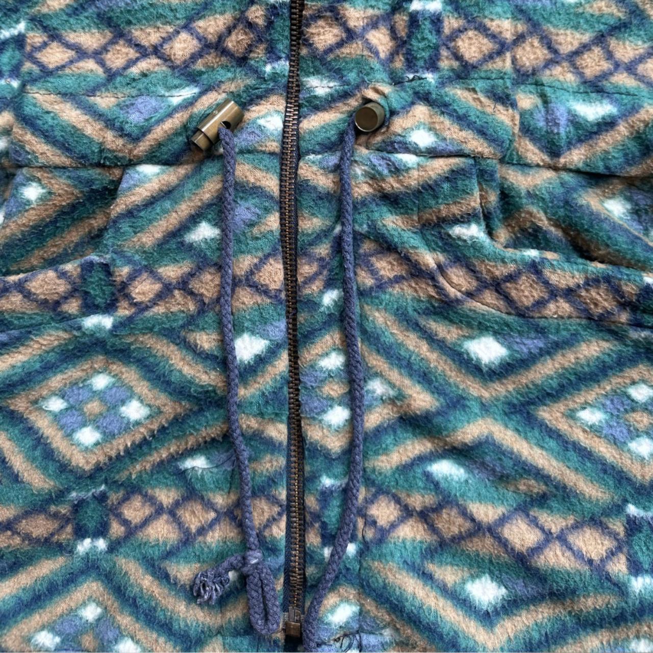 Funky Vintage Fleece Hoodie Size M