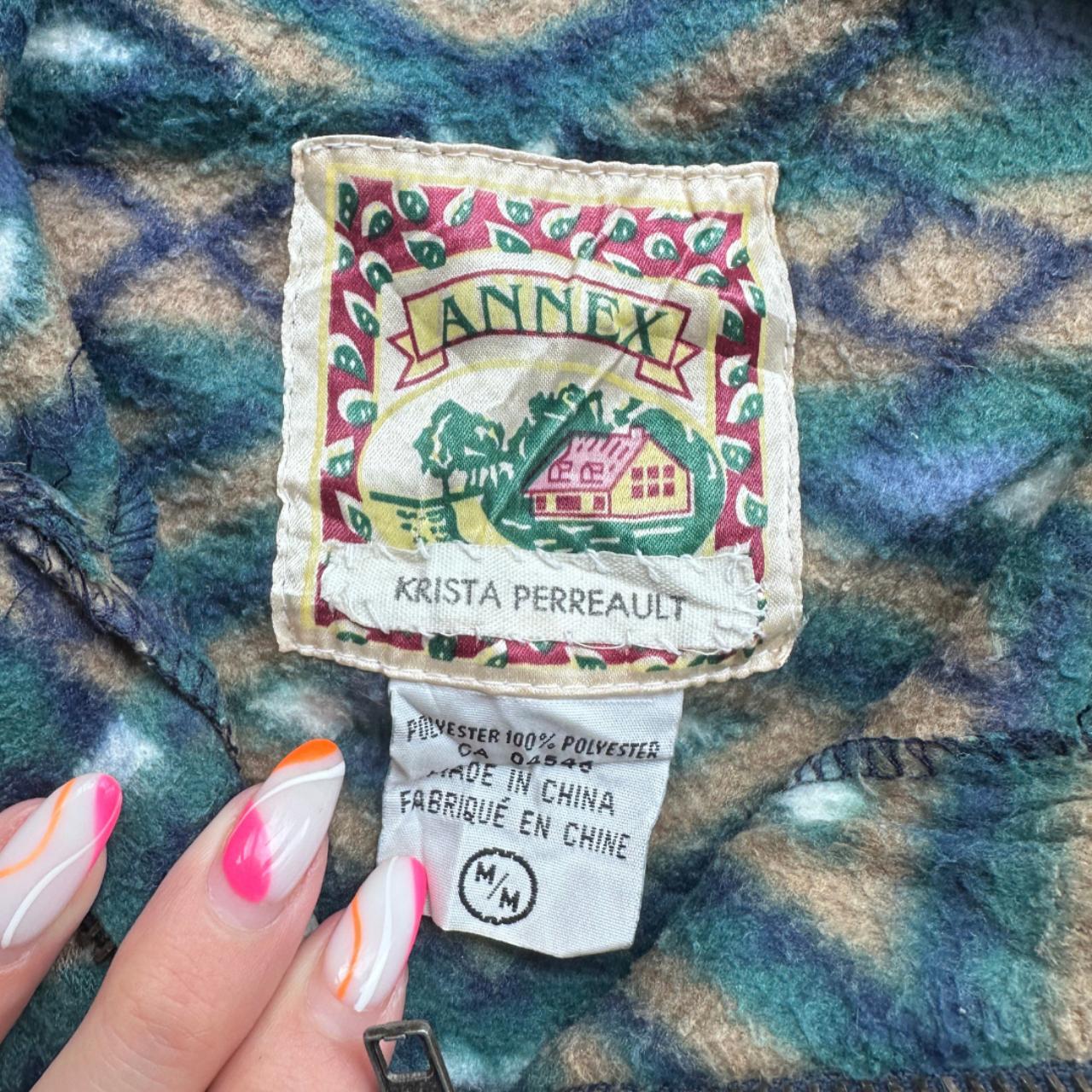 Funky Vintage Fleece Hoodie Size M