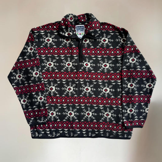 Funky Vintage Fleece Size L