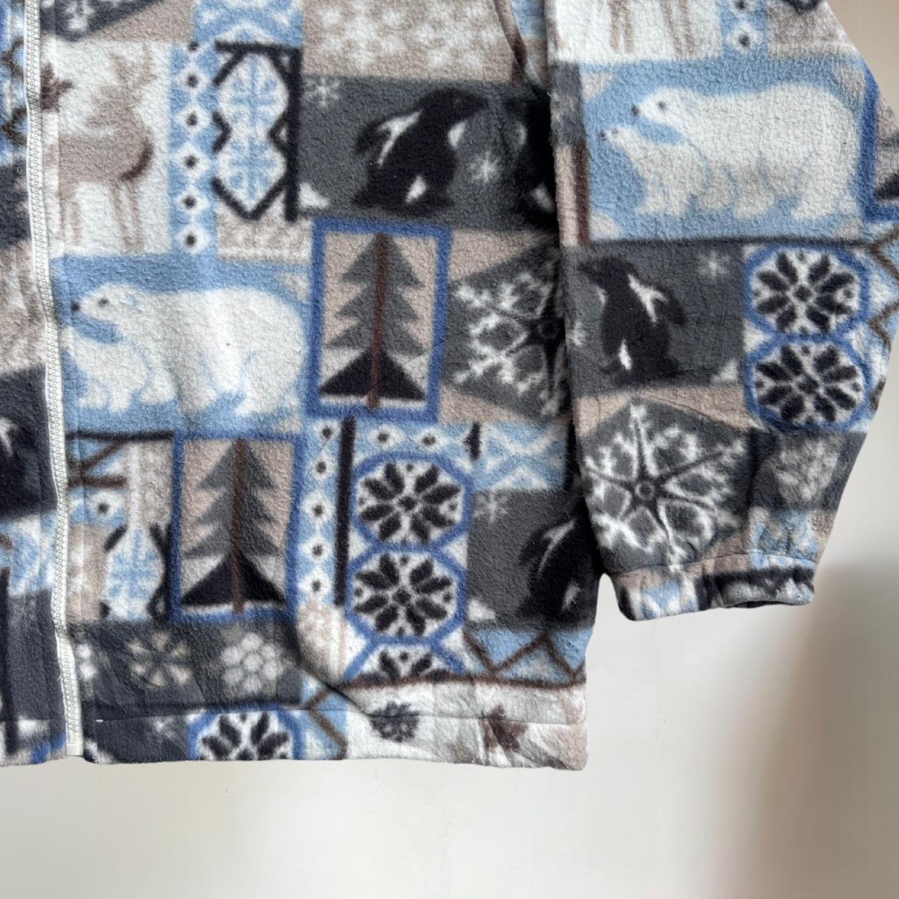 Funky Vintage Fleece Size L
