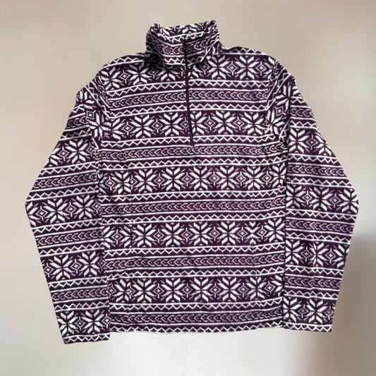 Funky Vintage Fleece Size M