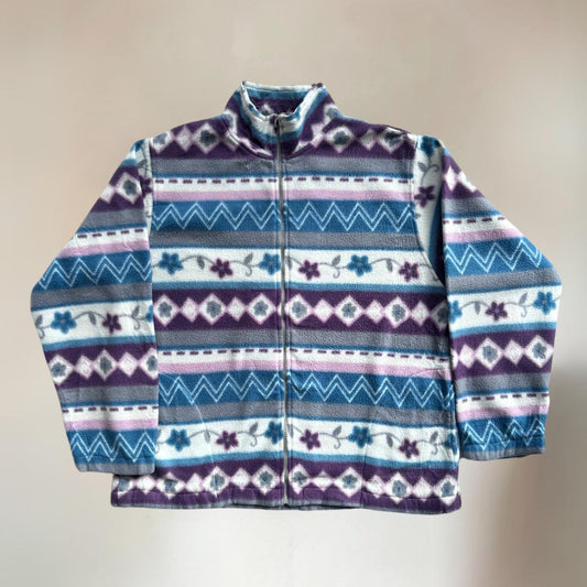 Funky Vintage Fleece Size M