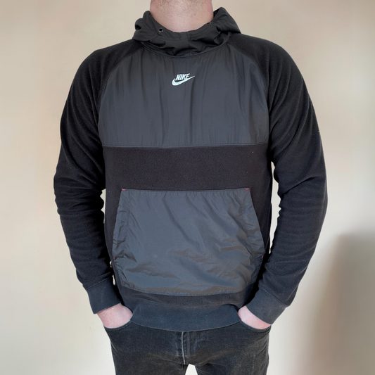 Nike Black Fleece Hoodie Mens Size M