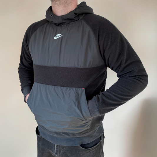 Nike Black Fleece Hoodie Mens Size M